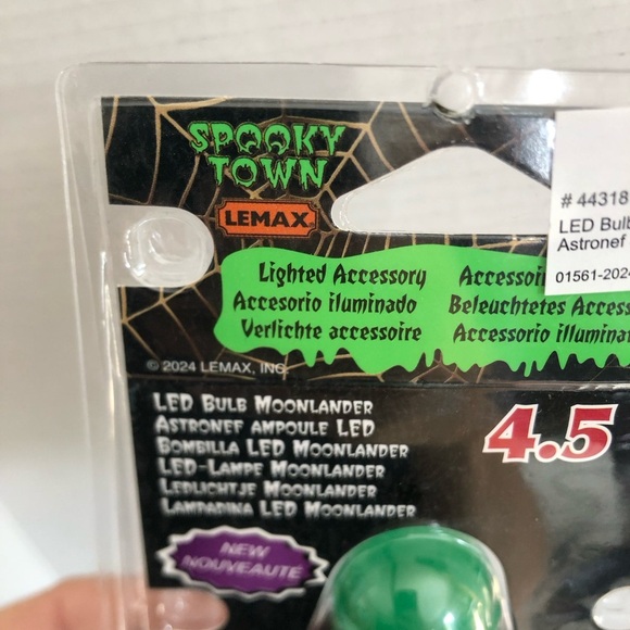 Lemax Spooky Town LED Green Lights - Picture 8 of 8